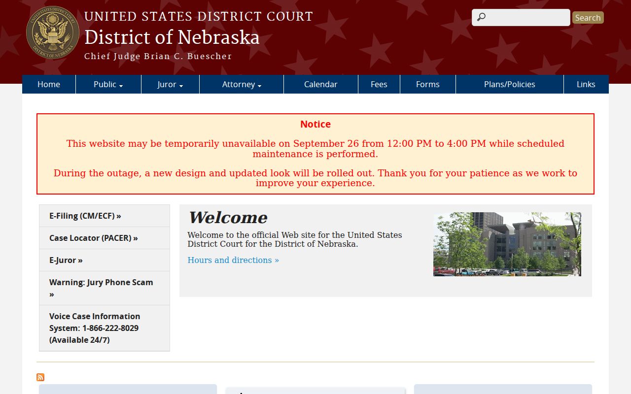 Federal court information relevant to Madison County warrant records