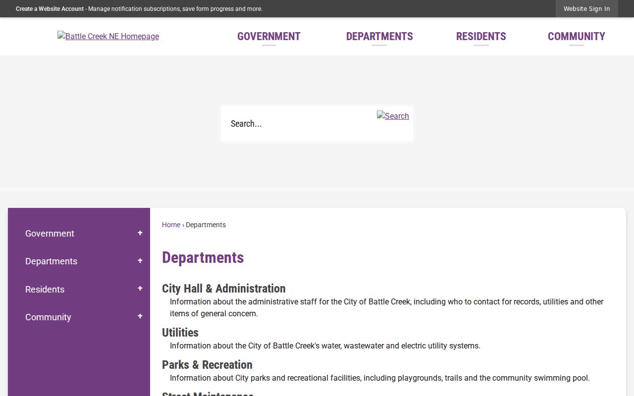 Battle Creek police and code context for Madison County municipal warrants